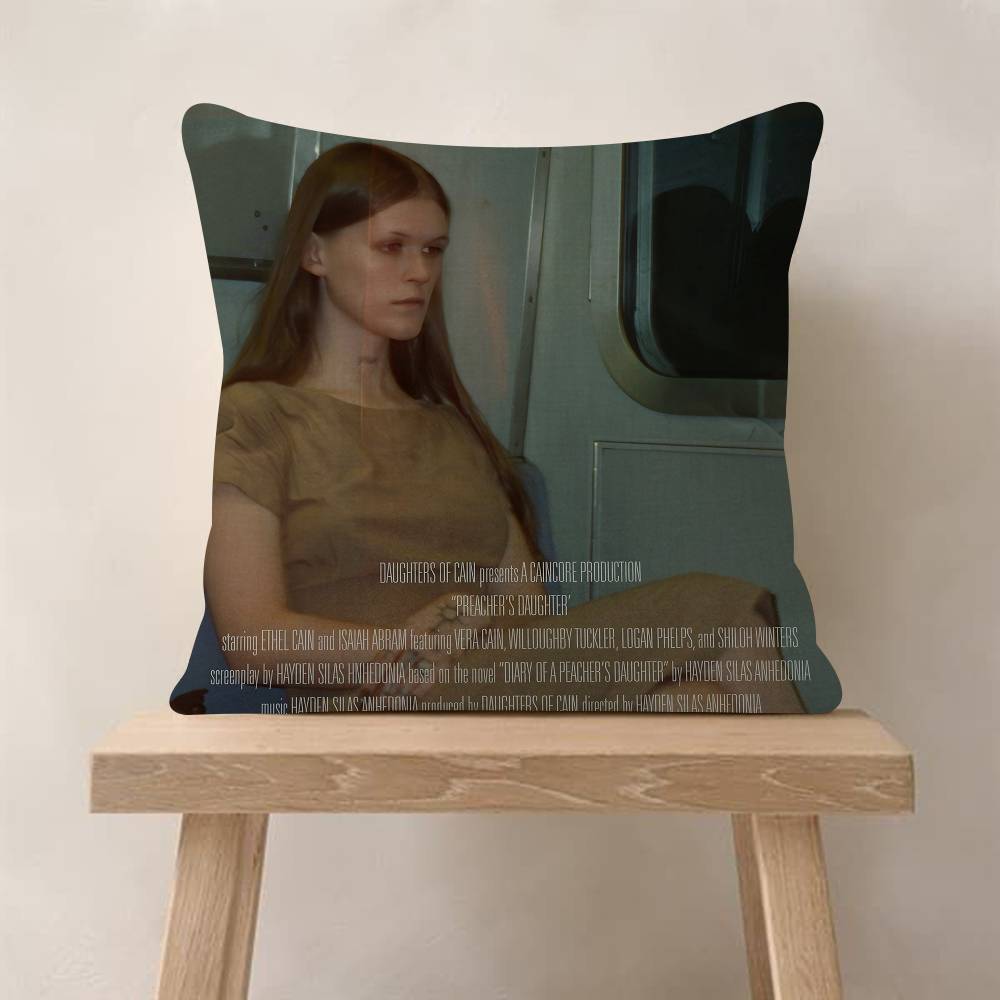 Ethel Cain Painting Calligraphy Pillow Cushion Cover Pillowcase Living Room Sofa Home Decor Customized 30x30 cm
Ethel Cain Painting Calligraphy Pillow Cushion Cover Pillowcase Living Room Sofa Home Decor Customized 30x30 cm