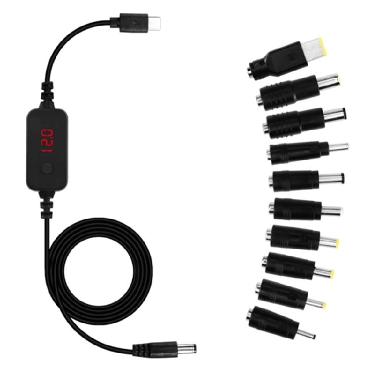 UsbC to DC5525 5530 5517 Converter 5/9/12/15/20V USB Boosts Line 10 Adapters 1
UsbC to DC5525 5530 5517 Converter 5/9/12/15/20V USB Boosts Line 10 Adapters 1