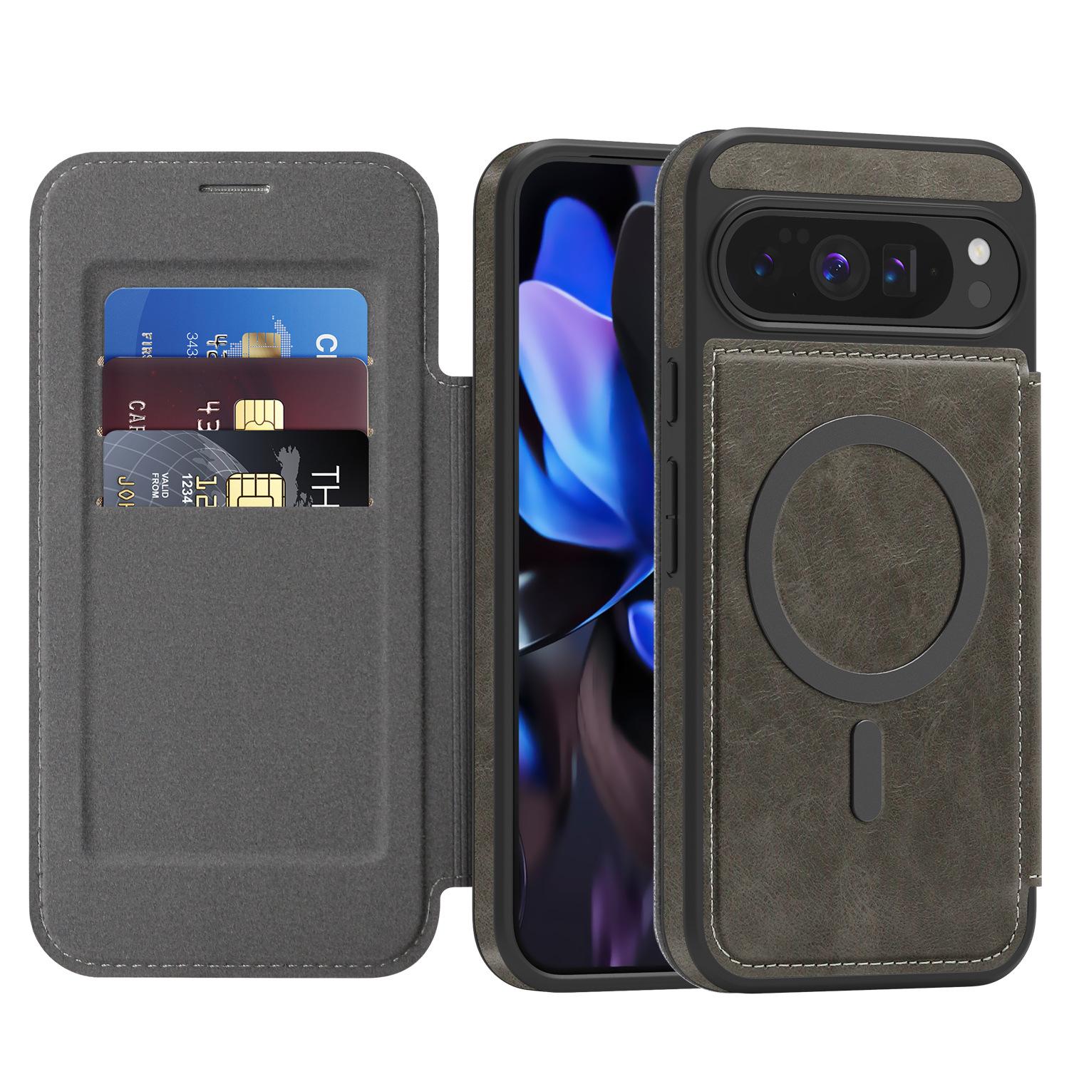 For Google Pixel 10 Pro Xl 9a 9proXl 8 Pro Card Holder Flip Magnetic Wireless Charging Business Retro Phone Case Leather Cover Google Pixel 9 Pro сірий
For Google Pixel 10 Pro Xl 9a 9proXl 8 Pro Card Holder Flip Magnetic Wireless Charging Business Retro Phone Case Leather Cover Google Pixel 9 Pro сірий