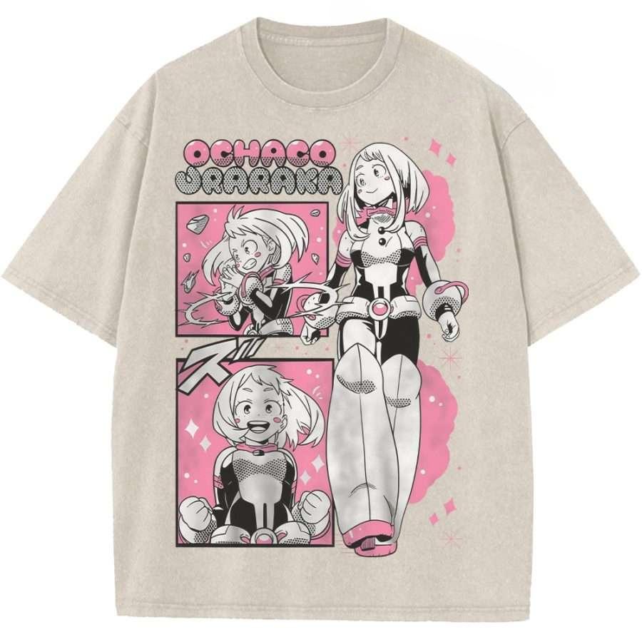 Anime My Hero Academia Ochaco Uraraka Print T Shirt Men Women Clothing Oversized Tshirt Retro Washed Tee Harajuku Cotton Tshirt S
Anime My Hero Academia Ochaco Uraraka Print T Shirt Men Women Clothing Oversized Tshirt Retro Washed Tee Harajuku Cotton Tshirt S