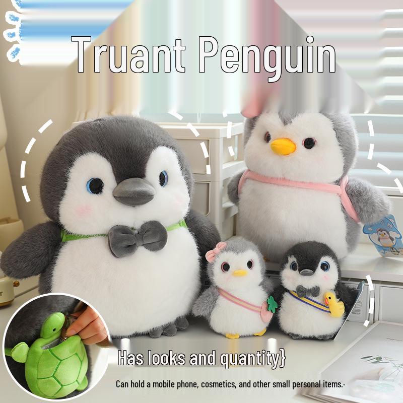 Chubby Penguin Plush Backpack & Pendant: Cute Winter Gift for Couples 15cm Pendant (0.09kg)
Chubby Penguin Plush Backpack & Pendant: Cute Winter Gift for Couples 15cm Pendant (0.09kg)