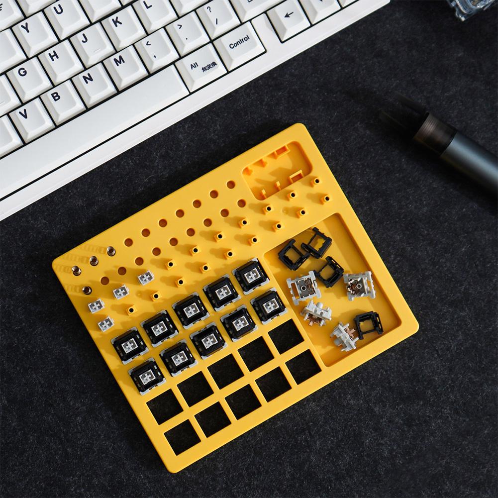 Перемикачі Lube Station Клавіатурні перемикачі Lubricate Plate Switch Мастильний матеріал Workbench Switch Lube Platform Switch Switch Tester жовтий
Перемикачі Lube Station Клавіатурні перемикачі Lubricate Plate Switch Мастильний матеріал Workbench Switch Lube Platform Switch Switch Tester жовтий