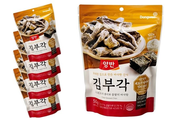 Yangbang 50g x 4 pieces Korean traditional Bugak Dongwon Yangbang Bugak Korea Nori-ten (Bukaku)
Yangbang 50g x 4 pieces Korean traditional Bugak Dongwon Yangbang Bugak Korea Nori-ten (Bukaku)