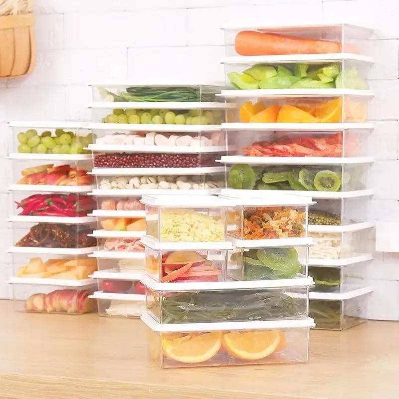 Frozen Meat Preservation Box Refrigerator Food Retain Freshness Transparent Storage Jar Home Kitchen Vegetable Storage Organizer 4Pcs Set
Frozen Meat Preservation Box Refrigerator Food Retain Freshness Transparent Storage Jar Home Kitchen Vegetable Storage Organizer 4Pcs Set