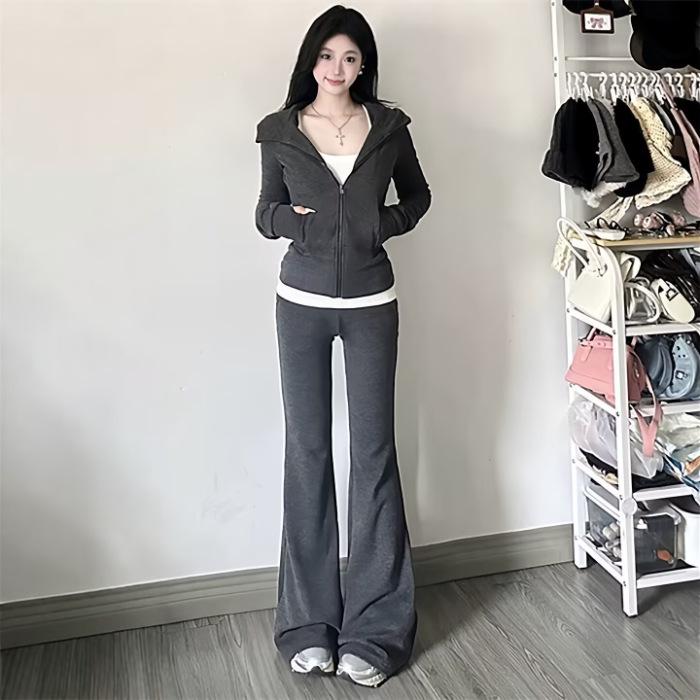 Women s Autumn Korean Style Loose Hoodie Casual Two-Piece Sportswear Set L
Women s Autumn Korean Style Loose Hoodie Casual Two-Piece Sportswear Set L