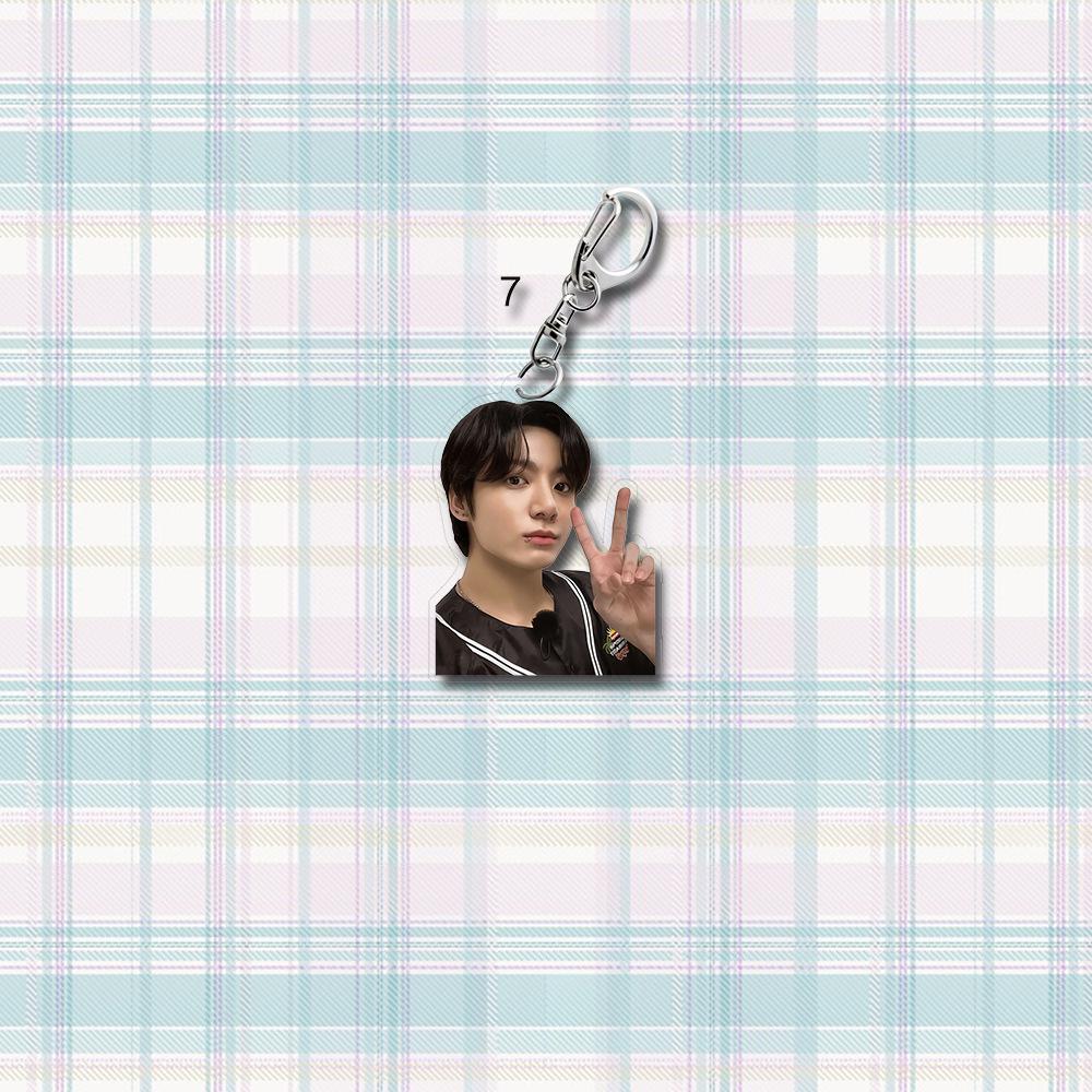 BTS Daily Casual Outfit Photo Acrylic Keychain, Bangtan Boys Daily Style Real Photo Keyring, Kpop ARMY Fans Bag Charm JUNGKOOK
BTS Daily Casual Outfit Photo Acrylic Keychain, Bangtan Boys Daily Style Real Photo Keyring, Kpop ARMY Fans Bag Charm JUNGKOOK