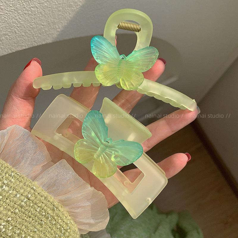 Super Fairy Green Butterfly Claw Clip: 2023 Spring Collection - Large, Sweet Hair Accessory
Super Fairy Green Butterfly Claw Clip: 2023 Spring Collection - Large, Sweet Hair Accessory