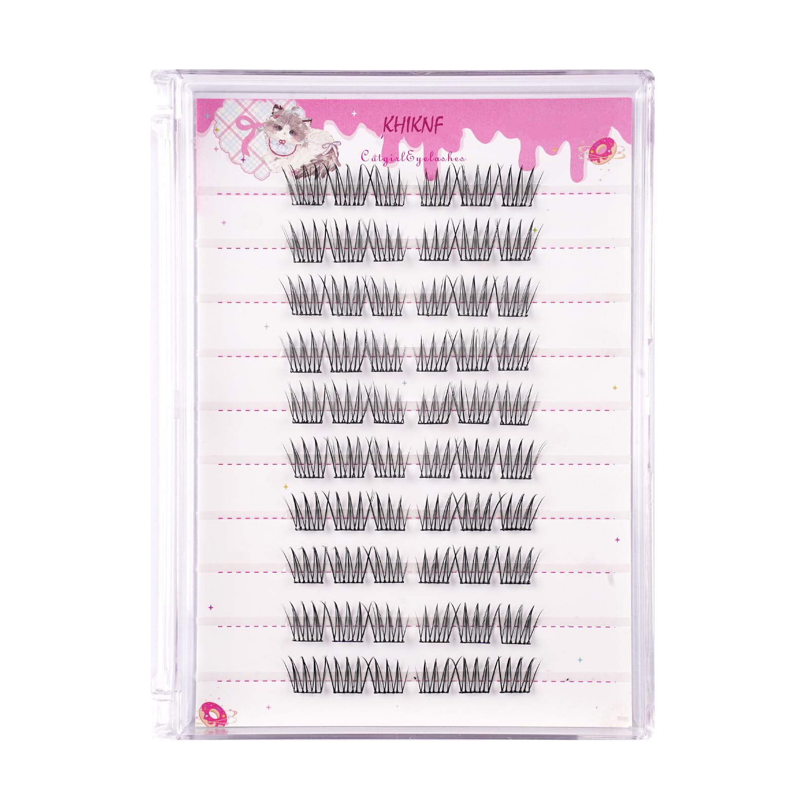 10 пар частичных накладных ресниц без клея, идеально подходящих для повседневного использования, легкое нанесение, легкие, со специальным контейнером для хранения, самоклеящиеся, выглядят естественно чёрный
10 пар частичных накладных ресниц без клея, идеально подходящих для повседневного использования, легкое нанесение, легкие, со специальным контейнером для хранения, самоклеящиеся, выглядят естественно чёрный