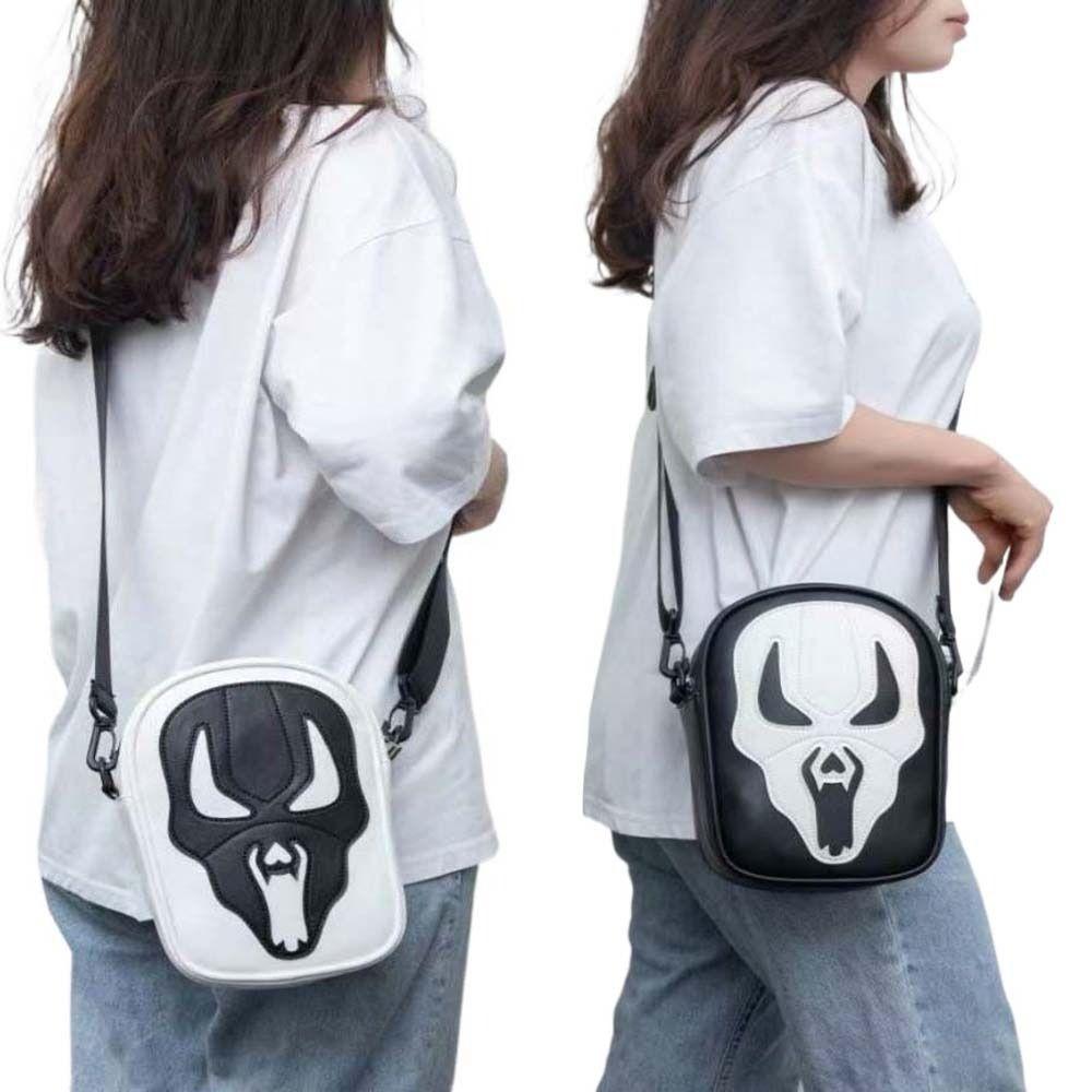 Waterproof Halloween Skull Crossbody Bag PU Leather Halloween Ghost Skull Coin Purse Bag Women
Waterproof Halloween Skull Crossbody Bag PU Leather Halloween Ghost Skull Coin Purse Bag Women