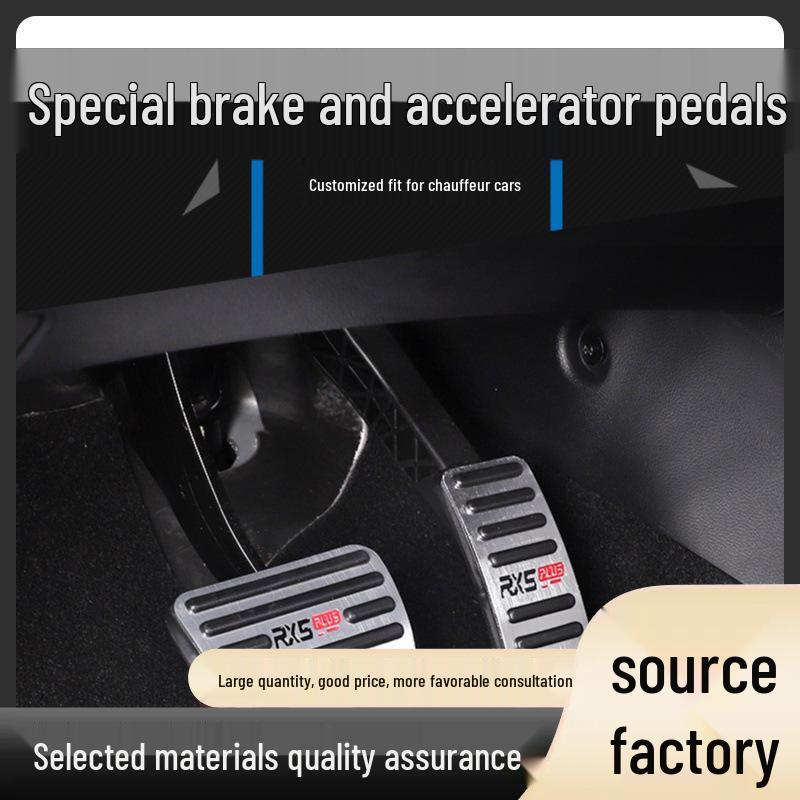 RX5 i6 Metal Brake & Accelerator Pedals with Footrest for Roewe/ei6/i6/ERX5
RX5 i6 Metal Brake & Accelerator Pedals with Footrest for Roewe/ei6/i6/ERX5
