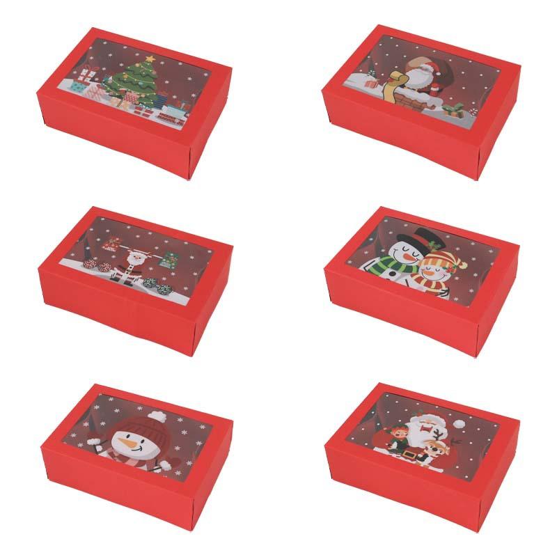WTEMPO Christmas Presents Packaging Boxes Transparent Window Gift Boxes Red Christmas Decor Boxes DIY Foldable Paper Storage Boxes 6pcs красный
WTEMPO Christmas Presents Packaging Boxes Transparent Window Gift Boxes Red Christmas Decor Boxes DIY Foldable Paper Storage Boxes 6pcs красный
