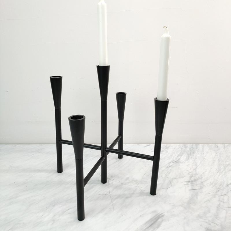 Modern Minimalist Living Room Five-head Candle Holder Ornaments Black Creative Geometric Candle Holder Model Room Living Room Decoration Ornaments
Modern Minimalist Living Room Five-head Candle Holder Ornaments Black Creative Geometric Candle Holder Model Room Living Room Decoration Ornaments