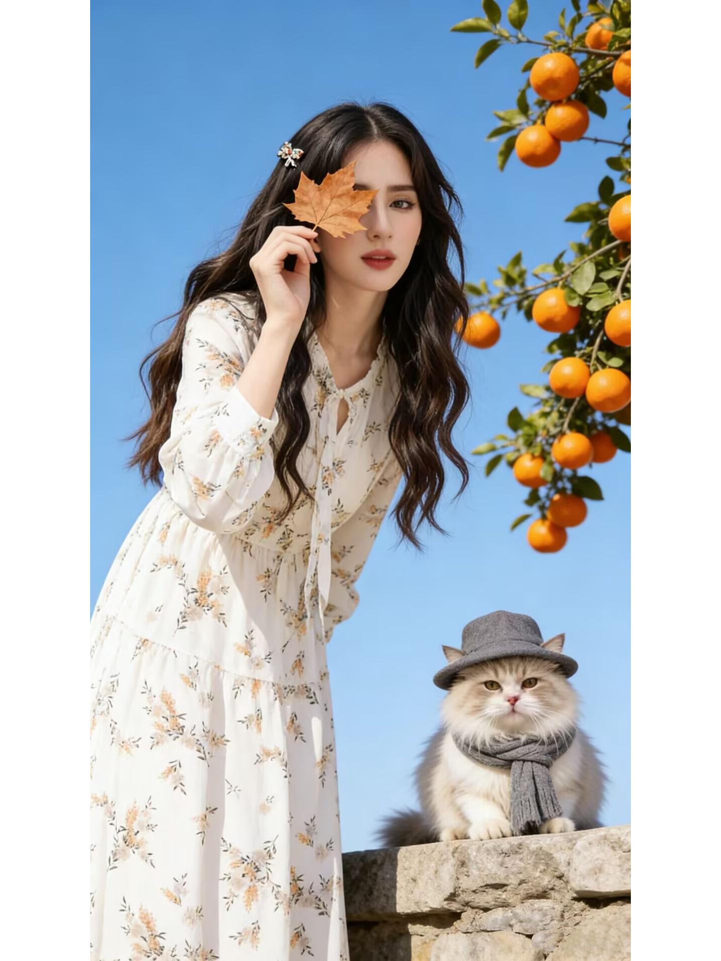 Korean Style Floral Chiffon Dress - French Retro Design, Gentle Woman Long Skirt (2025) XXL
Korean Style Floral Chiffon Dress - French Retro Design, Gentle Woman Long Skirt (2025) XXL