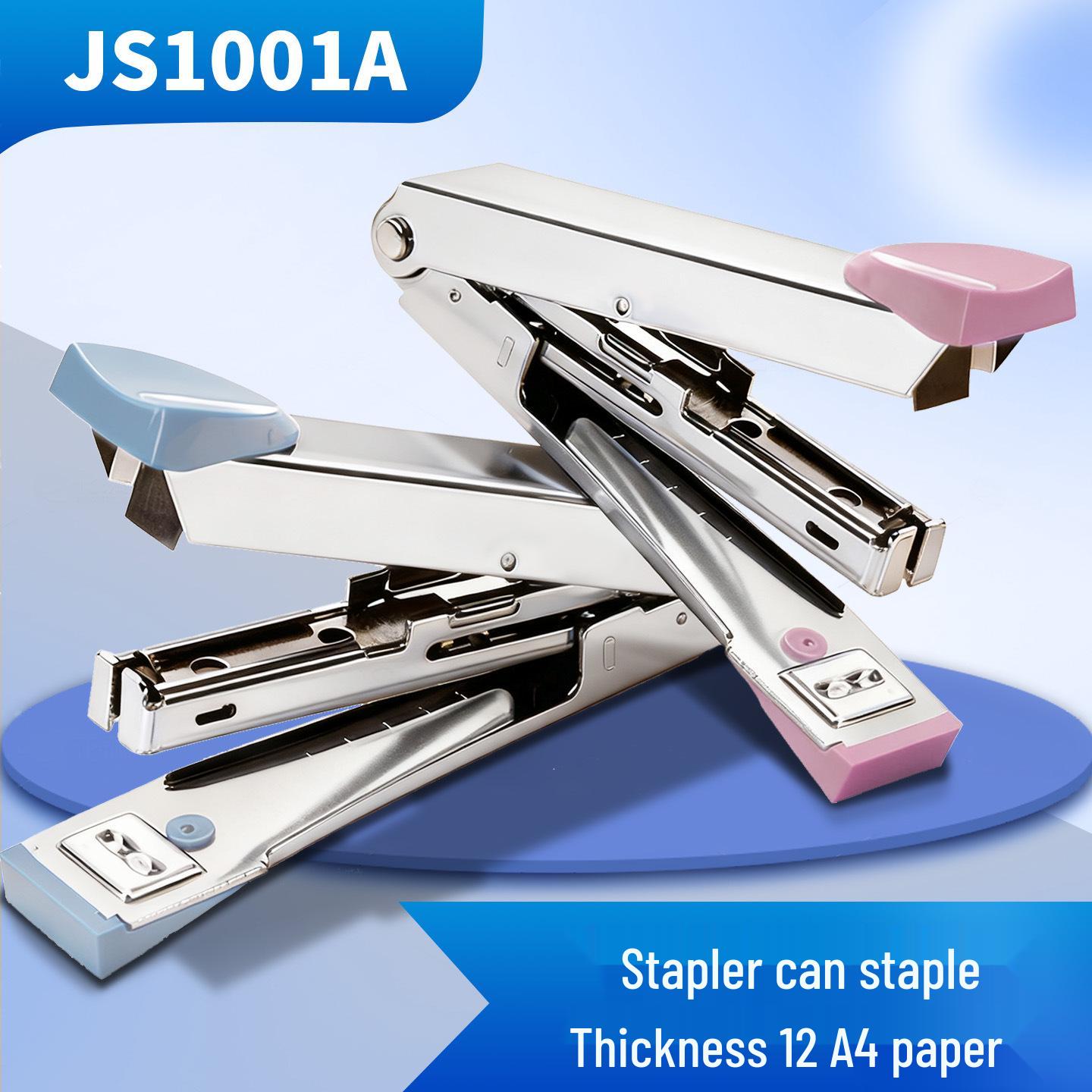 Mini Metal Stapler with Simple Design and Macaron Colors for Students and Offices Stapler JS1001A
Mini Metal Stapler with Simple Design and Macaron Colors for Students and Offices Stapler JS1001A