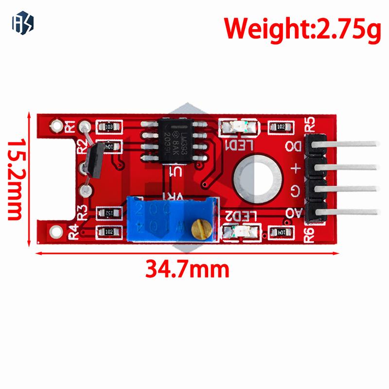 Smart Electronics 4pin KY-024 Linear Magnetic Hall Switches Speed Counting Sensor Module diy Starter Kit KY024 for arduino
Smart Electronics 4pin KY-024 Linear Magnetic Hall Switches Speed Counting Sensor Module diy Starter Kit KY024 for arduino