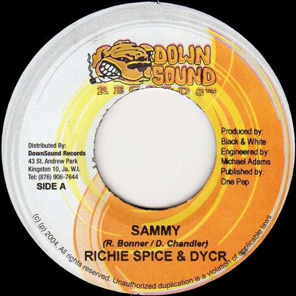 7inch Record RICHIE SPICE & DYCR - Sammy NONE Down Sound Reco 2004 Jamaica Reggae, Ska & Dub Used
7inch Record RICHIE SPICE & DYCR - Sammy NONE Down Sound Reco 2004 Jamaica Reggae, Ska & Dub Used