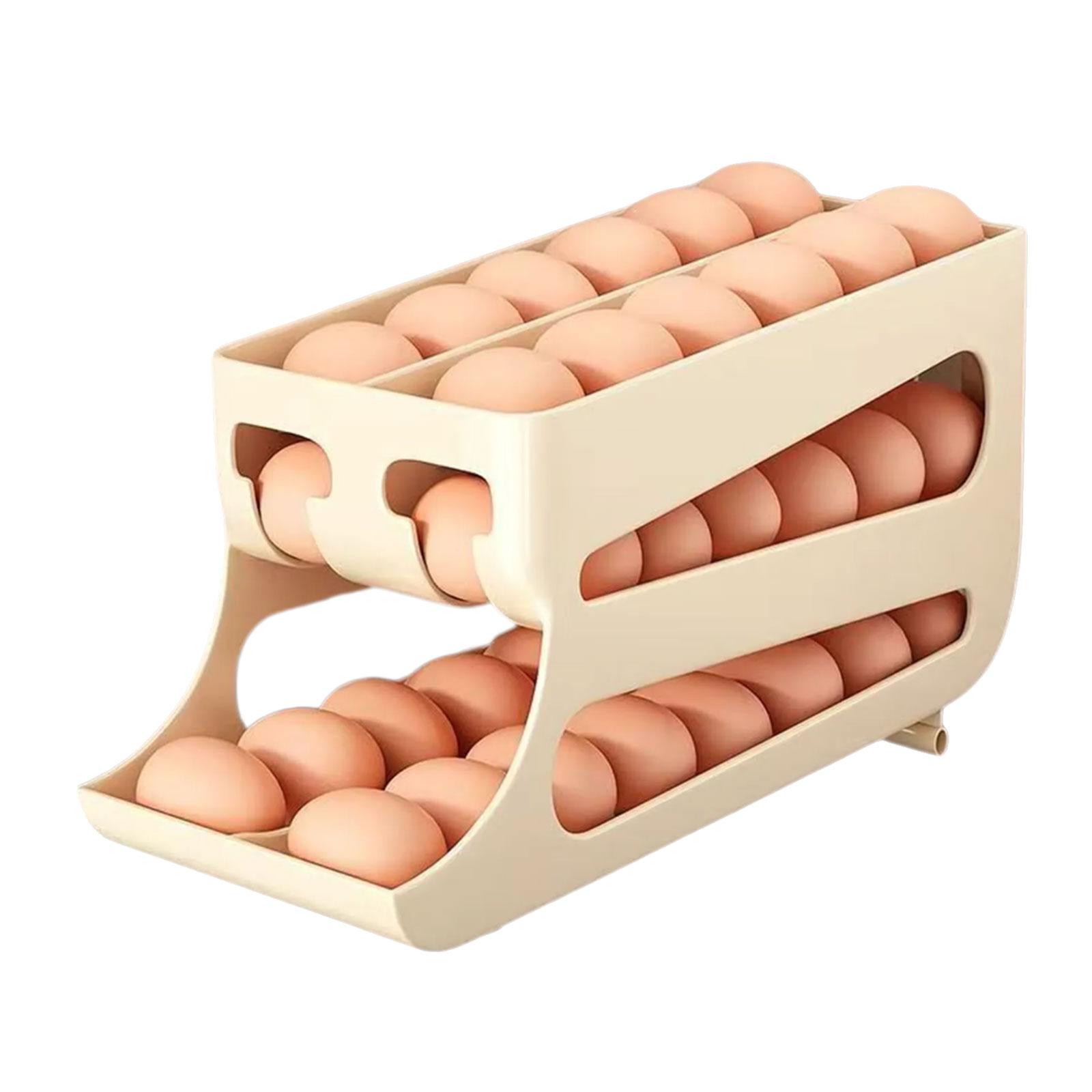 Space Saving Refrigerator Eggs Organizers With Rolling Mechanism And Secure Eggs Compartments жёлтый
Space Saving Refrigerator Eggs Organizers With Rolling Mechanism And Secure Eggs Compartments жёлтый