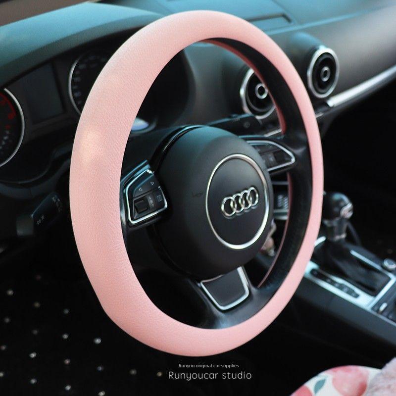 Macaron Pink Car Steering Wheel Cover Female Summer Cute Non-Slip Handle Cover Universal 36cm38cmd Type All Car Series Pink(Macaron Powder)
Macaron Pink Car Steering Wheel Cover Female Summer Cute Non-Slip Handle Cover Universal 36cm38cmd Type All Car Series Pink(Macaron Powder)