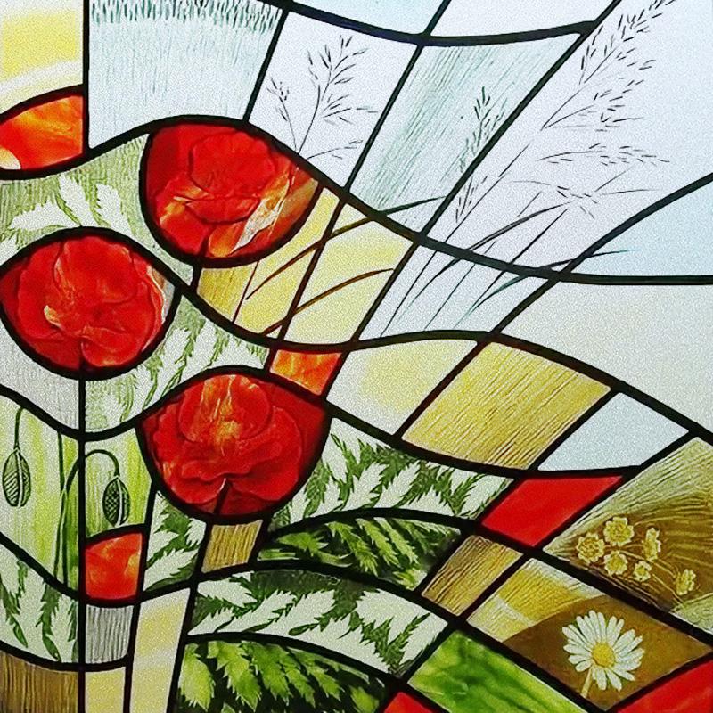 Stained Glass Window Film Static Cling PVC Frosted Privacy Stickers Custom Size Natural Village View Removable Home Door Decor (as the picture,30X30cm)
Stained Glass Window Film Static Cling PVC Frosted Privacy Stickers Custom Size Natural Village View Removable Home Door Decor (as the picture,30X30cm)