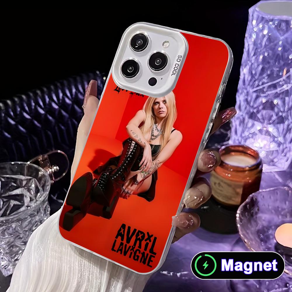 Avril Lavigne White Translucent MagSafe Mobile Phone Case for iPhone 17 16 15 14 13 12 11 X XR XS Air Pro Max Plus Cover iPhone X
Avril Lavigne White Translucent MagSafe Mobile Phone Case for iPhone 17 16 15 14 13 12 11 X XR XS Air Pro Max Plus Cover iPhone X
