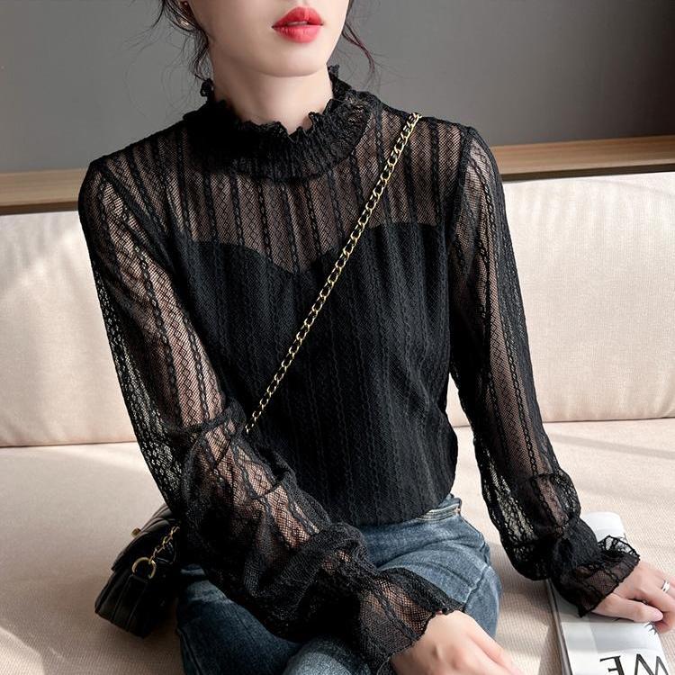 Флисовая подкладка, рубашка-базовый слой из матового кружева, осень-зима, полосатый флокированный универсальный топ-свитер, внутренняя сетка 2XL
Флисовая подкладка, рубашка-базовый слой из матового кружева, осень-зима, полосатый флокированный универсальный топ-свитер, внутренняя сетка 2XL