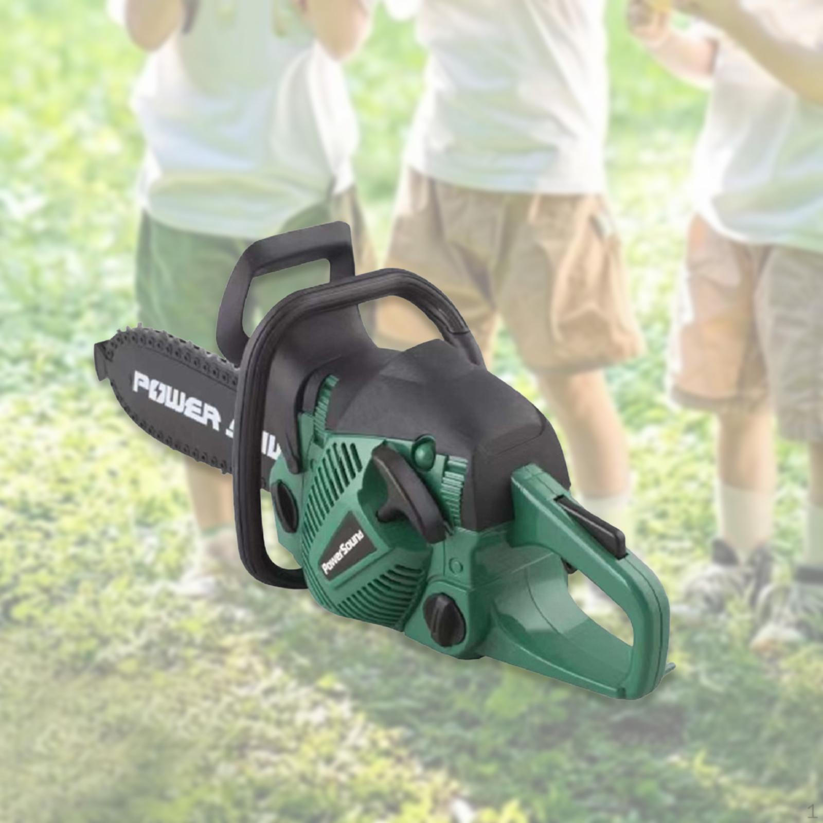 Детская игрушечная бензопила Садовый строительный инструмент для газона, для ролевых игр на открытом воздухе Green with Black
Детская игрушечная бензопила Садовый строительный инструмент для газона, для ролевых игр на открытом воздухе Green with Black