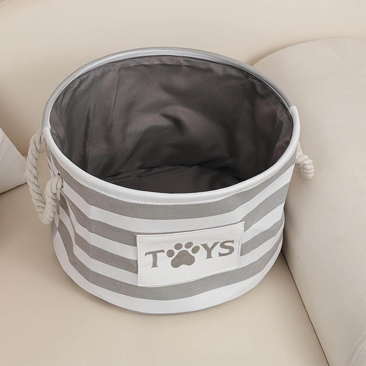 1pc-Capacity Dog Toy Storage Basket Foldable Round Pet Clothes Storage Box Cartoon Pattern with Handle Dog Sundries Organizer светло-серый
1pc-Capacity Dog Toy Storage Basket Foldable Round Pet Clothes Storage Box Cartoon Pattern with Handle Dog Sundries Organizer светло-серый