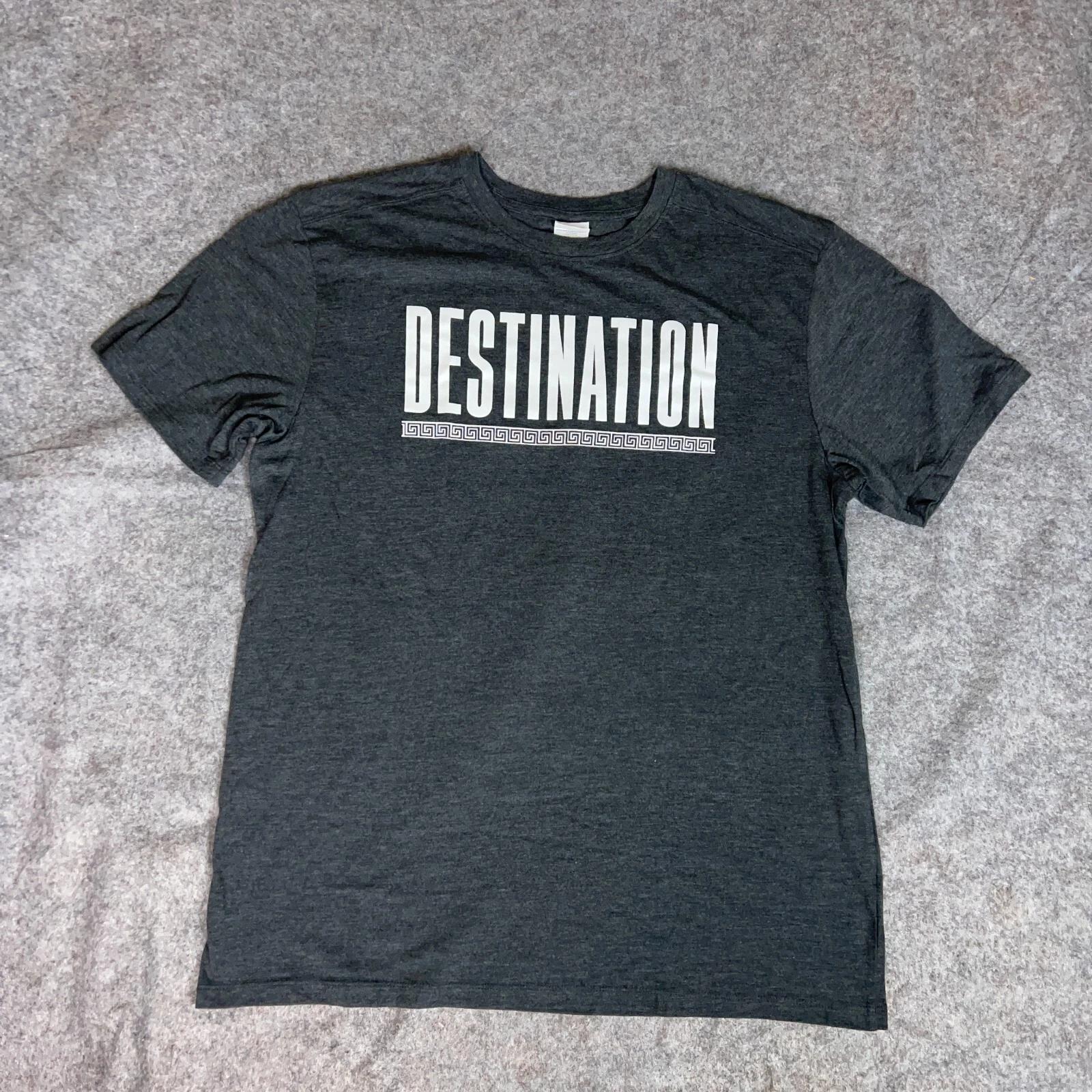 Augusta Mens Shirt Extra Large Gray Short Sleeve Tee Vacation Destination Top S
Augusta Mens Shirt Extra Large Gray Short Sleeve Tee Vacation Destination Top S
