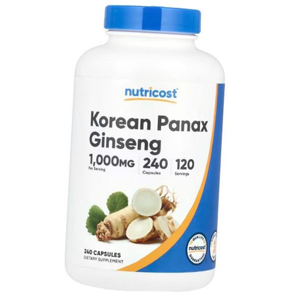 Korean Ginseng Extract, Korean Panax Ginseng 1000, Nutricost 240caps (71647051) 240caps
Korean Ginseng Extract, Korean Panax Ginseng 1000, Nutricost 240caps (71647051) 240caps