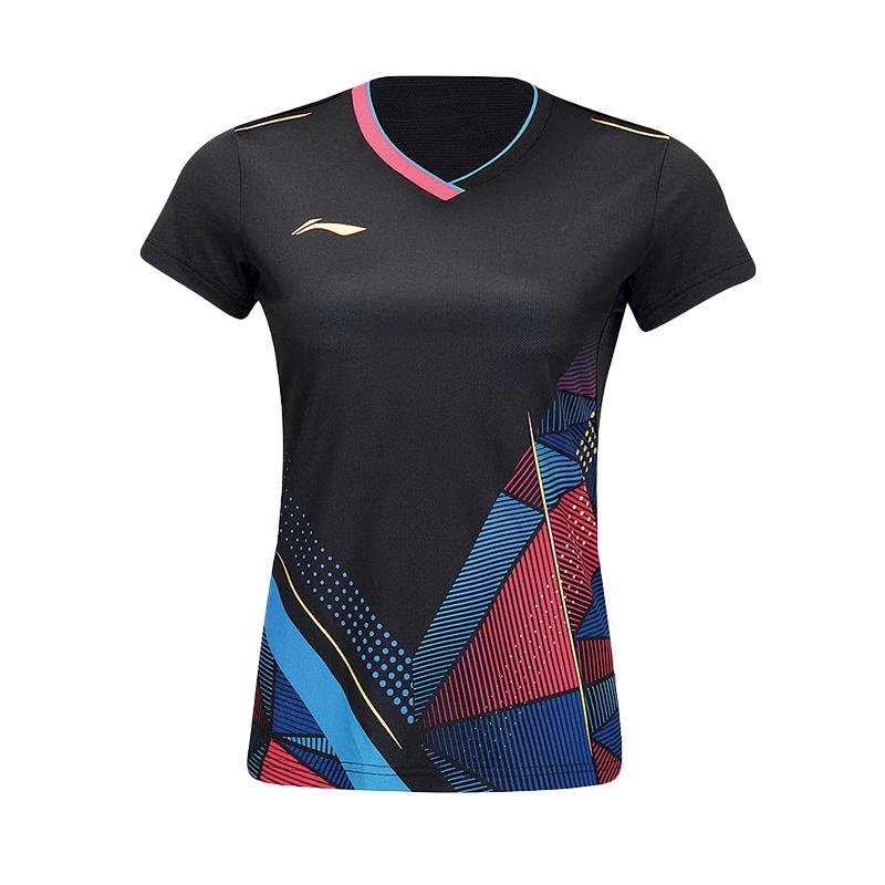 Li Ning International Team Competition Quick-Dry Short Sleeve T-Shirt Breathable Comfortable Cool Matchwear Badminton Shirt Women tops AAYU128-1 XXL
Li Ning International Team Competition Quick-Dry Short Sleeve T-Shirt Breathable Comfortable Cool Matchwear Badminton Shirt Women tops AAYU128-1 XXL