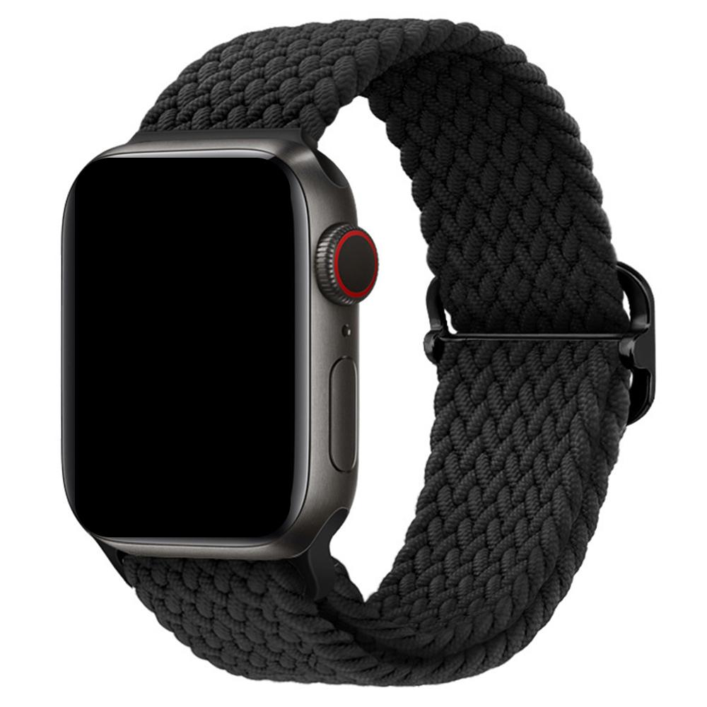 Підходить для Apple iWatch серії Ultra 9/8/7/6/5/4/3/2/1/SE нейлоновий металева пряжка регульований еластичний нейлоновий плетений ремінець для годинника 38mm 40mm 41mm чорний
Підходить для Apple iWatch серії Ultra 9/8/7/6/5/4/3/2/1/SE нейлоновий металева пряжка регульований еластичний нейлоновий плетений ремінець для годинника 38mm 40mm 41mm чорний