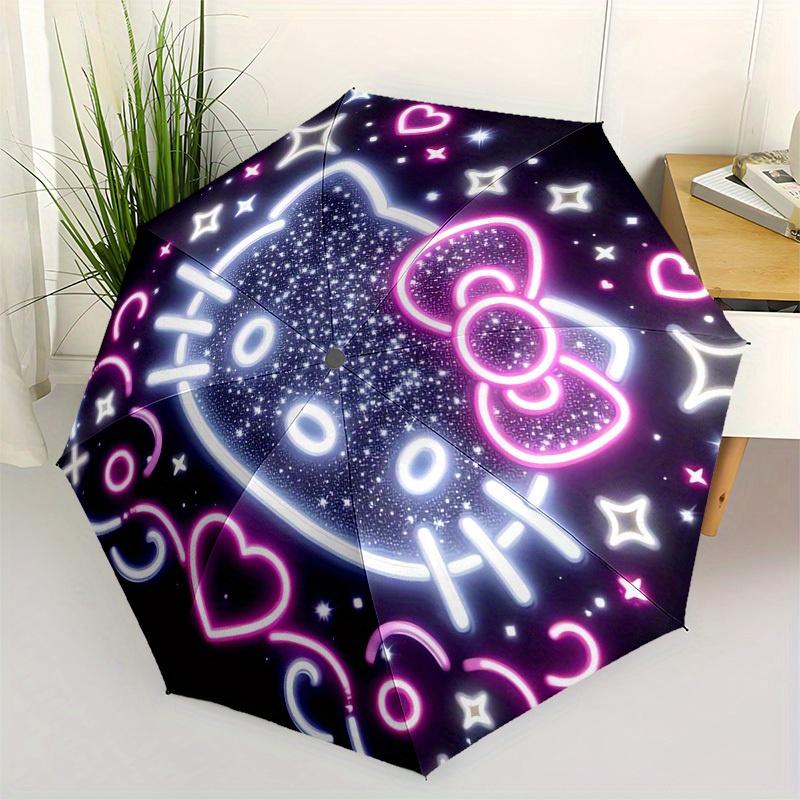1pc Neon Hello Kitty Cosmic Glow Umbrella with Plastic Handle,Suitable for All Seasons Home Travel Outdoor UmbrellaSanlio566
1pc Neon Hello Kitty Cosmic Glow Umbrella with Plastic Handle,Suitable for All Seasons Home Travel Outdoor UmbrellaSanlio566