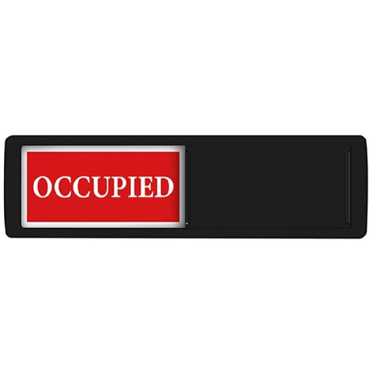 Slider Door Privacy Indicators Occupied/Vacant Door Sign Vacant or In Use Sign чорний
Slider Door Privacy Indicators Occupied/Vacant Door Sign Vacant or In Use Sign чорний