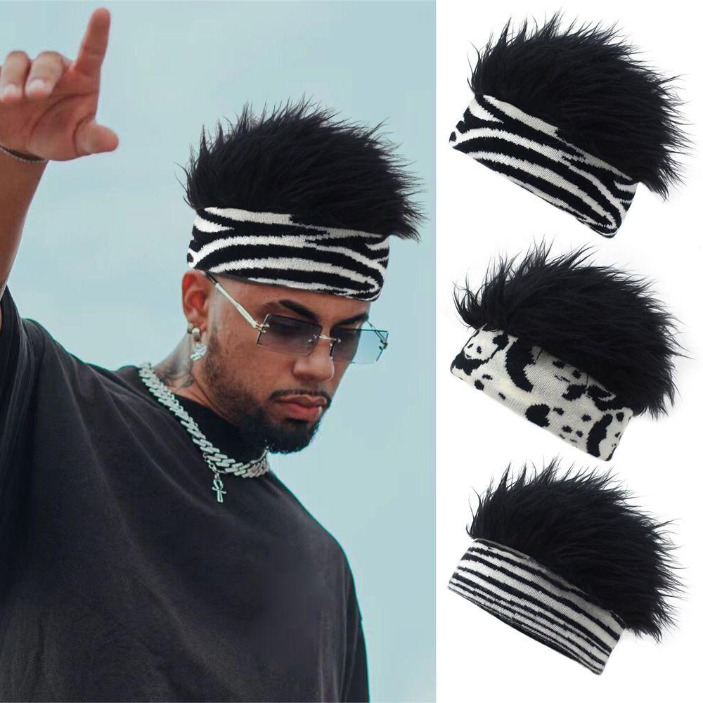 Breathable Fluffy Unisex Gray Fake Hair Hat Beanie Wig Hat Hair Accessories Fun Short Hair Caps G2
Breathable Fluffy Unisex Gray Fake Hair Hat Beanie Wig Hat Hair Accessories Fun Short Hair Caps G2