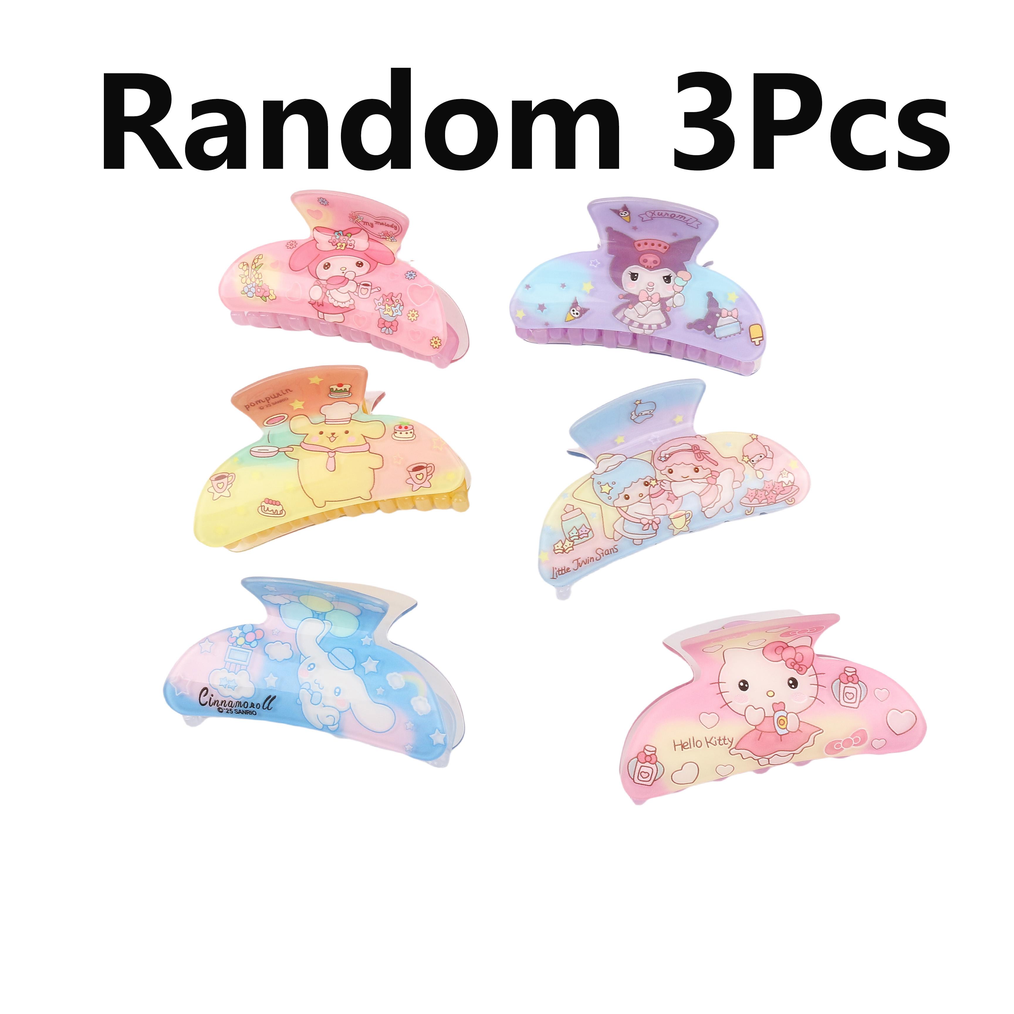 1PC/Random 3Pcs Cute Sanrio Hello Kitty hair claw, My Melody hair accessories
1PC/Random 3Pcs Cute Sanrio Hello Kitty hair claw, My Melody hair accessories