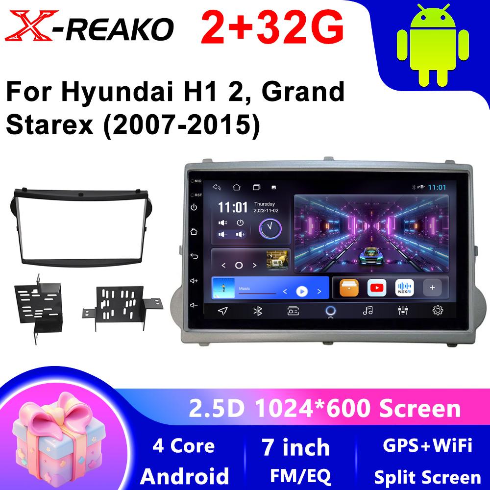 Android Auto Car Radio For Hyundai H1 Grand Starex TQ 2007 - 2015 Multimedia Video Player Stereo GPS Navigation Carplay 2 din 4 core 2GB+32GB CP
Android Auto Car Radio For Hyundai H1 Grand Starex TQ 2007 - 2015 Multimedia Video Player Stereo GPS Navigation Carplay 2 din 4 core 2GB+32GB CP