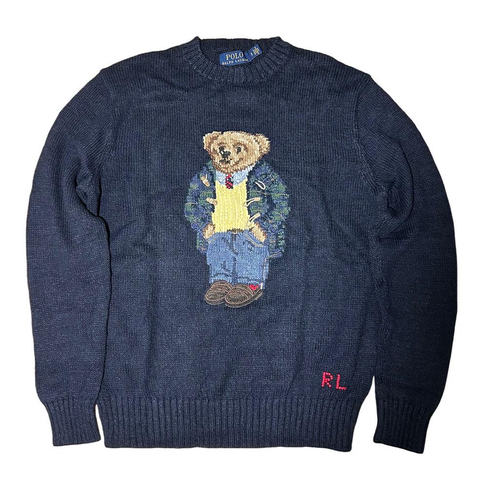Polo Ralph Lauren Bear Print Crew Neck Long Sleeve Knit Sweater Men sweater Navy-Blue MNPOSWE16810094-B82 S
Polo Ralph Lauren Bear Print Crew Neck Long Sleeve Knit Sweater Men sweater Navy-Blue MNPOSWE16810094-B82 S