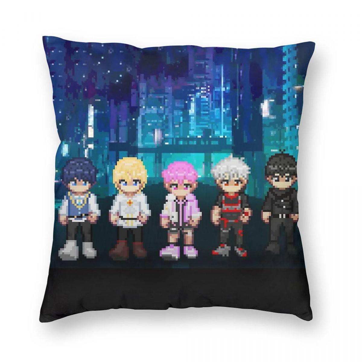 Plave Band Pixel World Square Pillowcase Polyester Linen Velvet Printed Zip Decorative Room Cushion Cover Wholesale 30cmx30cm
Plave Band Pixel World Square Pillowcase Polyester Linen Velvet Printed Zip Decorative Room Cushion Cover Wholesale 30cmx30cm