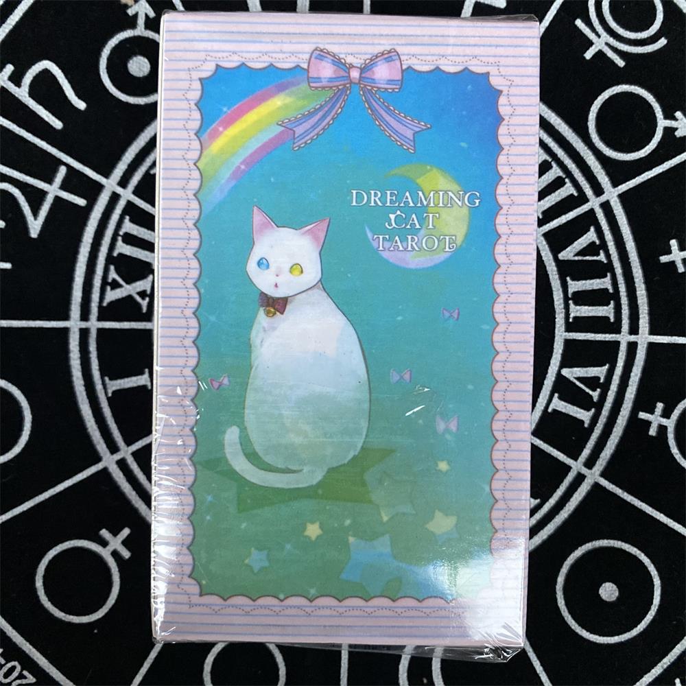 Dreaming Cat Tarot Настольная игра Карточная игра Таро Вечеринка Для нескольких игроков Казуальная игра-головоломка
Dreaming Cat Tarot Настольная игра Карточная игра Таро Вечеринка Для нескольких игроков Казуальная игра-головоломка