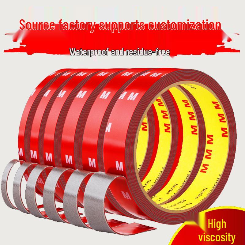 Двусторонняя акриловая пена: Сильный клей, термостойкий, водонепроницаемый, не оставляющий следов для автомобилей и металлических шильдиков 6mm*2.3m
Двусторонняя акриловая пена: Сильный клей, термостойкий, водонепроницаемый, не оставляющий следов для автомобилей и металлических шильдиков 6mm*2.3m