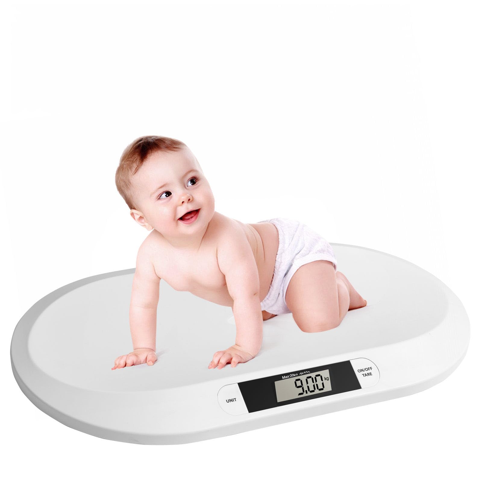 MQUPIN Baby Scale 10g Baby Weight Scale Baby Weight Scale Scale with Tare Function Weight Scale Newborn Thin and Light Minimum Display 10g Newborn
MQUPIN Baby Scale 10g Baby Weight Scale Baby Weight Scale Scale with Tare Function Weight Scale Newborn Thin and Light Minimum Display 10g Newborn