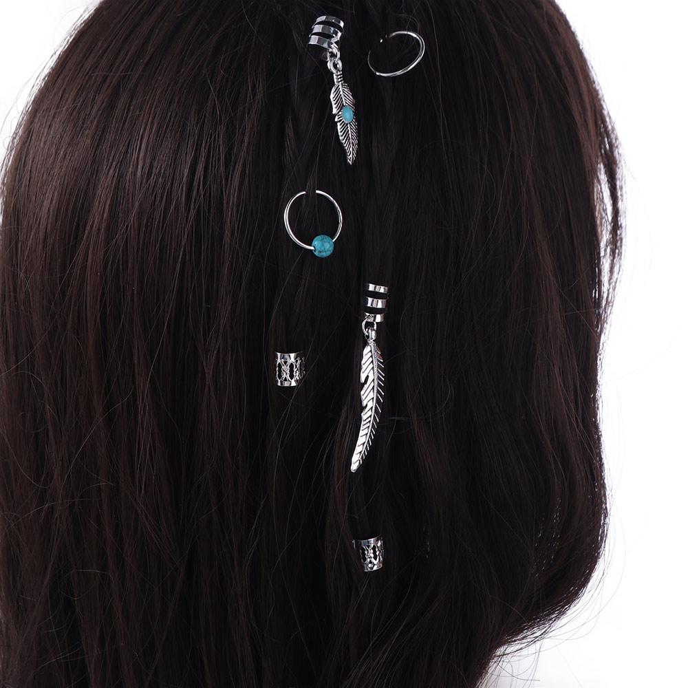 31pcs Dread Locks Dreadlocks Beads Hair Braiding Hair Braid Tubes Hollow Out Hair Ring Hair Jewelry срібний
31pcs Dread Locks Dreadlocks Beads Hair Braiding Hair Braid Tubes Hollow Out Hair Ring Hair Jewelry срібний
