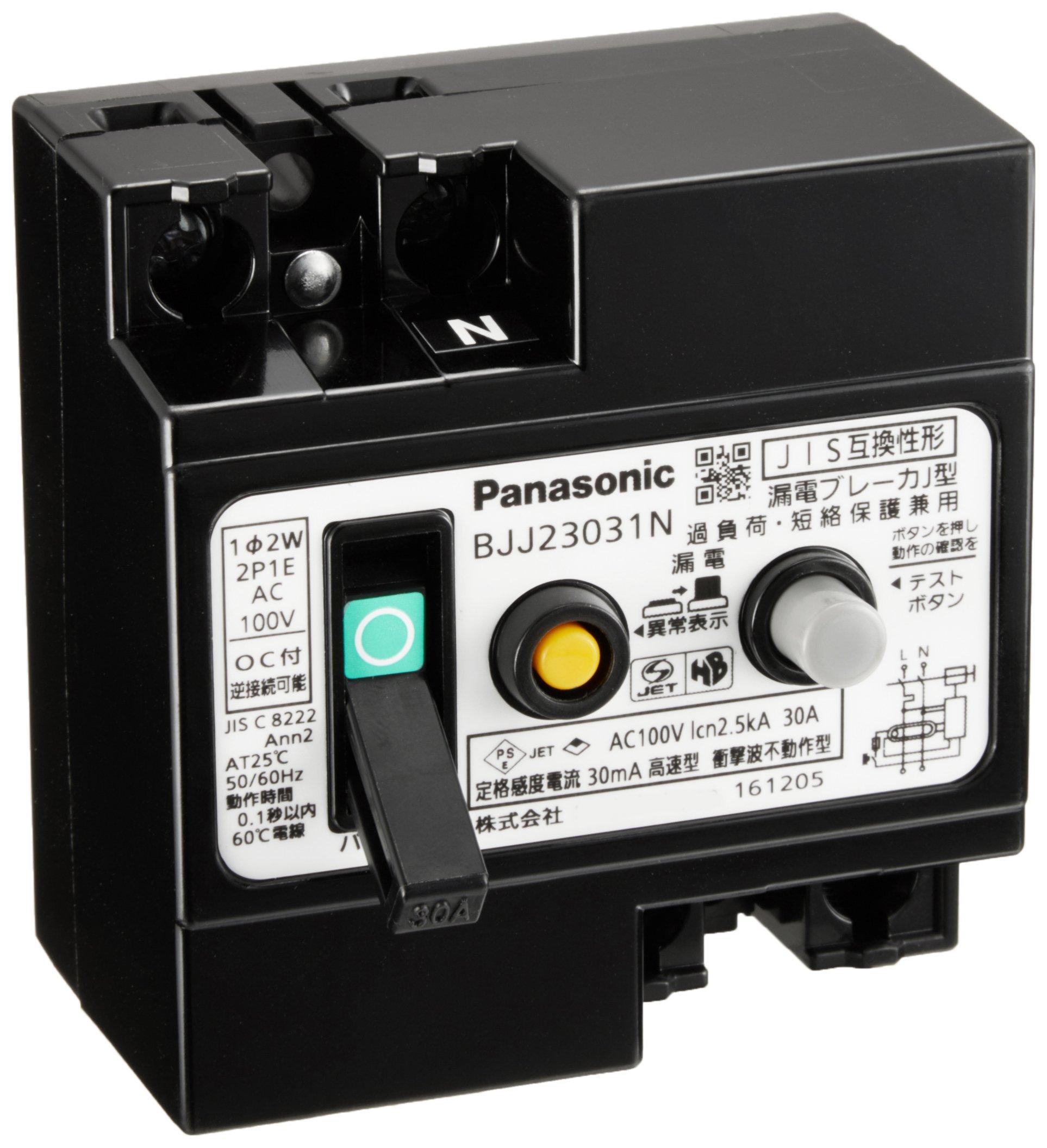 Panasonic J type BJJ23031N ELB2P1E30A2.5kA 
Panasonic J type BJJ23031N ELB2P1E30A2.5kA