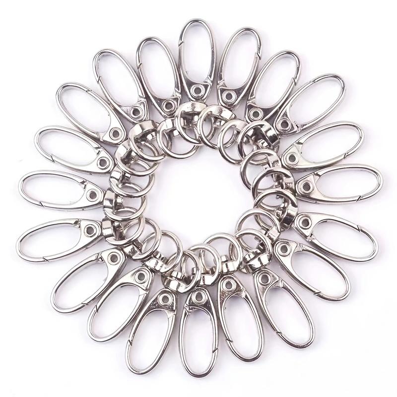 WTEMPO 20 шт./компл. пряжка из цинкового сплава с клином, серебряная, брелок для ключей, нержавеющая пряжка для собак, сумка, фурнитура, аксессуары 20pcs серебряный
WTEMPO 20 шт./компл. пряжка из цинкового сплава с клином, серебряная, брелок для ключей, нержавеющая пряжка для собак, сумка, фурнитура, аксессуары 20pcs серебряный