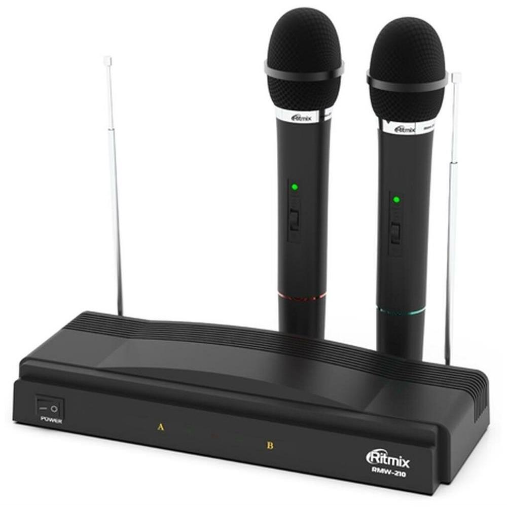 Микрофон Ritmix Rwm-210 Radio System комплект из 2 шт.
Микрофон Ritmix Rwm-210 Radio System комплект из 2 шт.