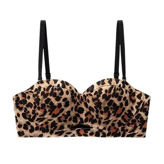 Traceless women s small breasts gather invisible tube top, thickened secondary breasts, anti-sagging and non-slip steel ring bra 32/70AB цветной печати леопарда
Traceless women s small breasts gather invisible tube top, thickened secondary breasts, anti-sagging and non-slip steel ring bra 32/70AB цветной печати леопарда