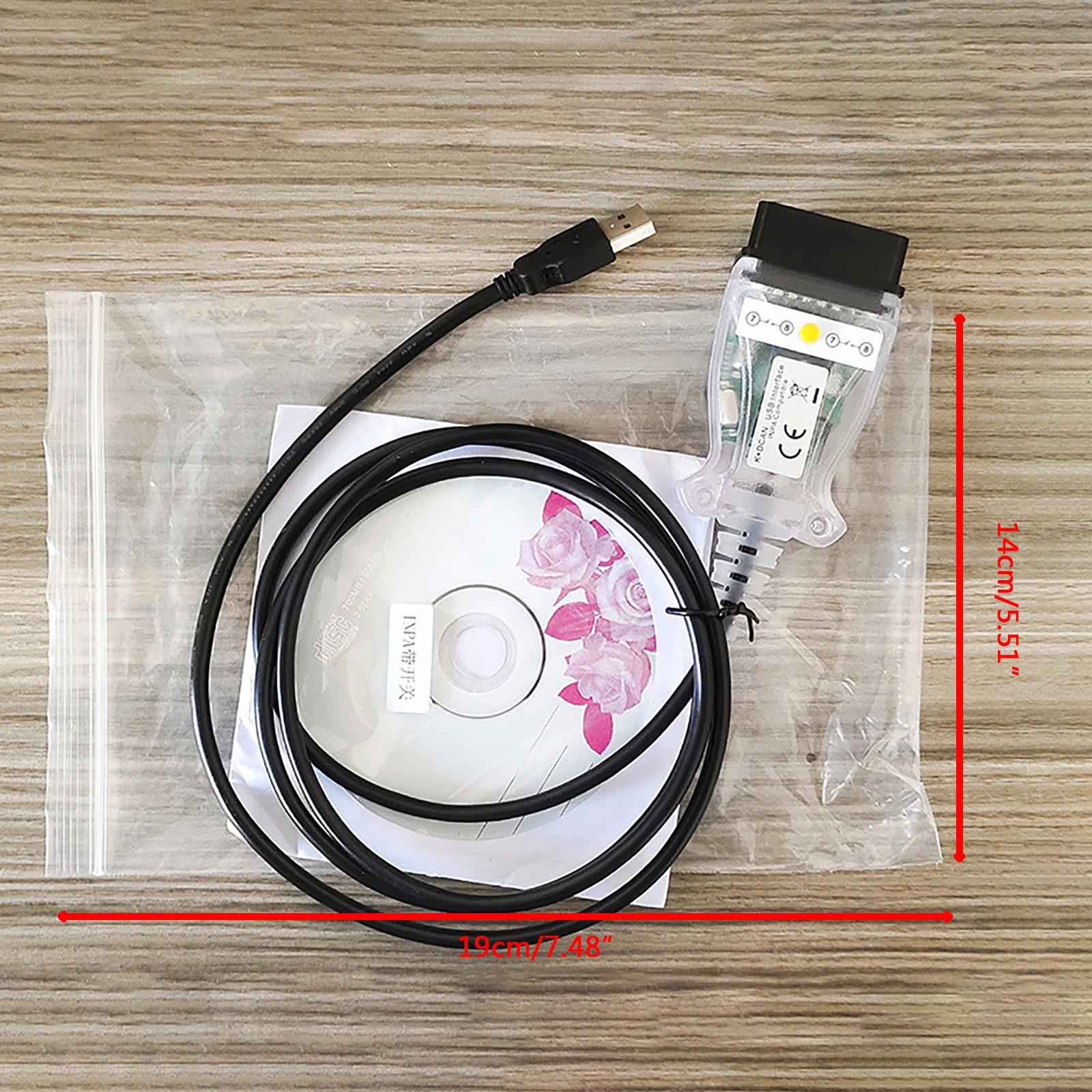 Оновлений автомобільний діагностичний кабель Inpa K+CAN K+DCAN OBD2 USB-Interface-Switch, підходить для моделей 1998–2008 рр., Portable
Оновлений автомобільний діагностичний кабель Inpa K+CAN K+DCAN OBD2 USB-Interface-Switch, підходить для моделей 1998–2008 рр., Portable