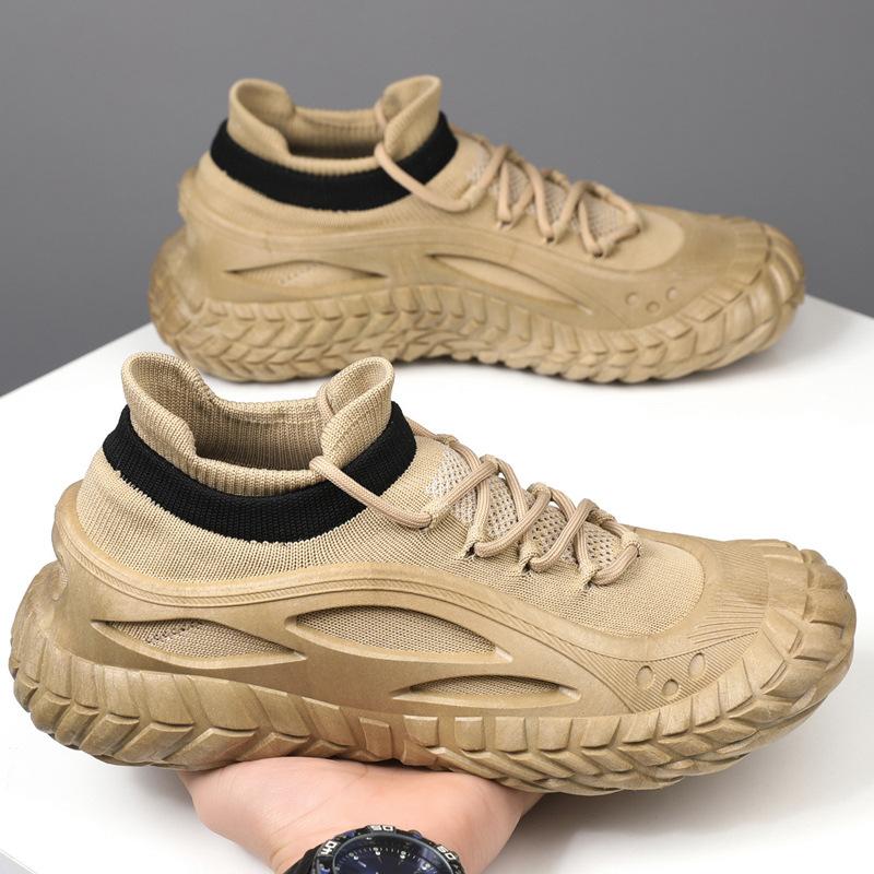 Shoes men s shoes spring, summer and autumn new sports and leisure single shoes flying woven mesh breathable shoes board shoes 45 коричневий
Shoes men s shoes spring, summer and autumn new sports and leisure single shoes flying woven mesh breathable shoes board shoes 45 коричневий