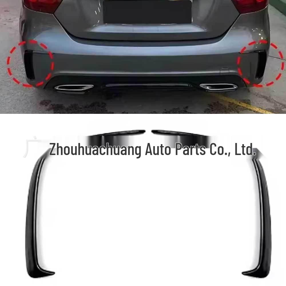 Rear Spoiler with Fang-Shaped Canards for 2013-2018 Mercedes-Benz A-Class W176 A200 Models.
Rear Spoiler with Fang-Shaped Canards for 2013-2018 Mercedes-Benz A-Class W176 A200 Models.