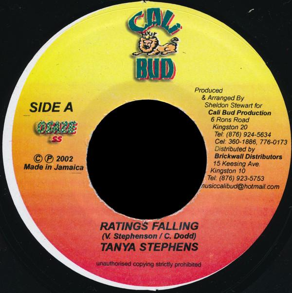 7inch Record TANYA STEPHENS / BOBBY CRYSTAL - Ratings Falling / Hey Delilah NONE Cali Bud 2002 Jamaica Reggae, Ska & Dub Used
7inch Record TANYA STEPHENS / BOBBY CRYSTAL - Ratings Falling / Hey Delilah NONE Cali Bud 2002 Jamaica Reggae, Ska & Dub Used